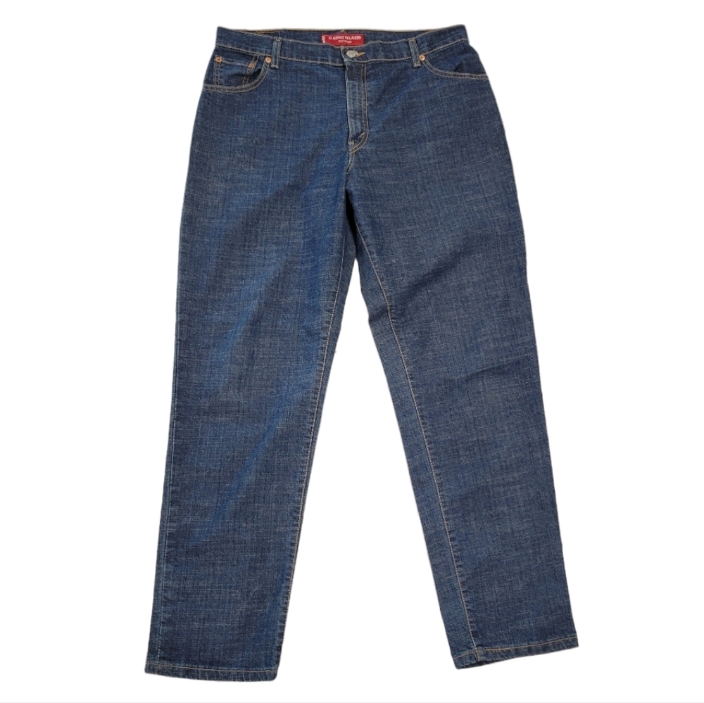 Levi's Classic Relaxed 550 Jeans Size 16/Tapered Leg/Women's